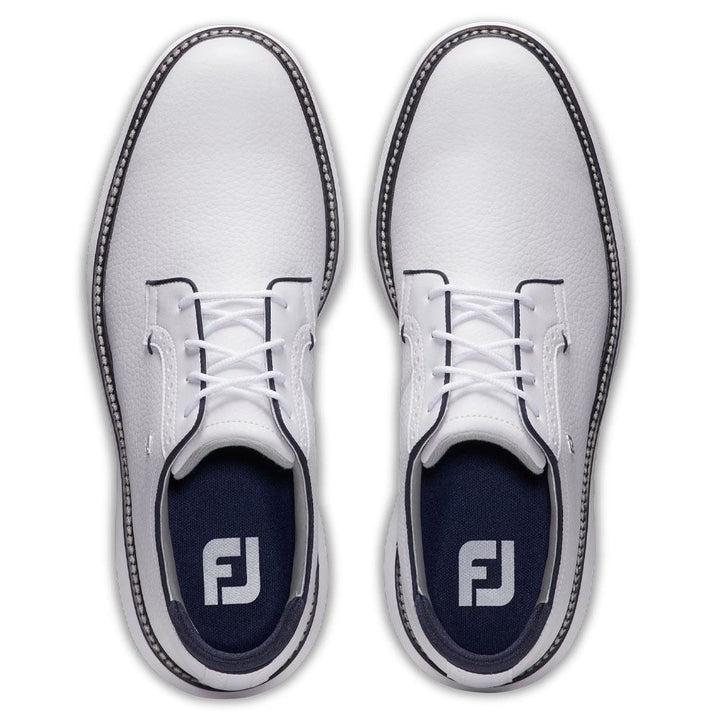 FootJoy Traditions Blucher Golf Shoes White - 24 Men