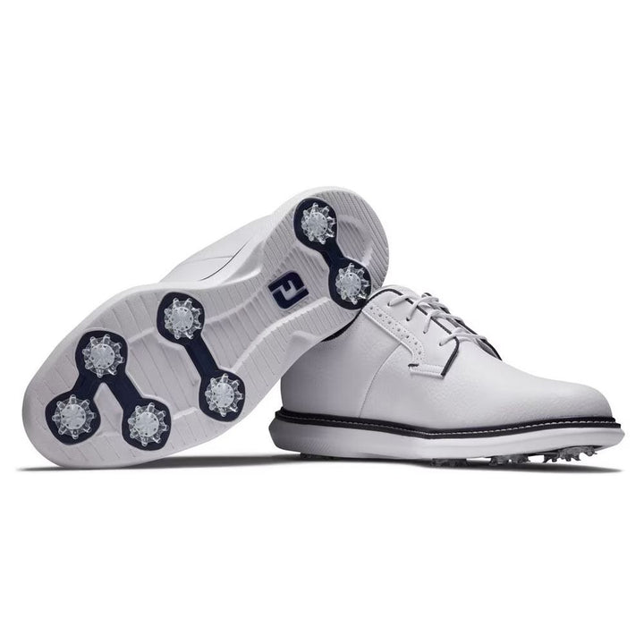 FootJoy Traditions Blucher Golf Shoes White - 24 Men