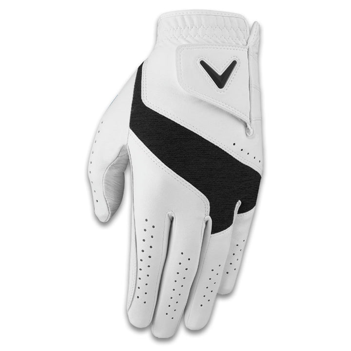 Callaway Fusion Golf Glove White/Charcoal - 24