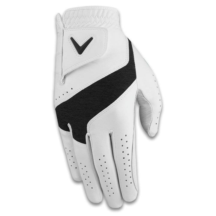 Callaway Fusion Golf Glove White/Charcoal - 24