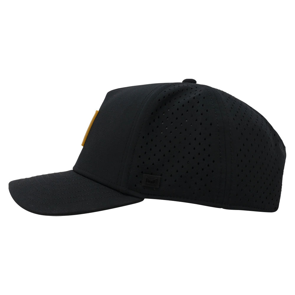 Melin Hydro Odyssey Stacked Golf Cap Black/Gum - SP25 Men