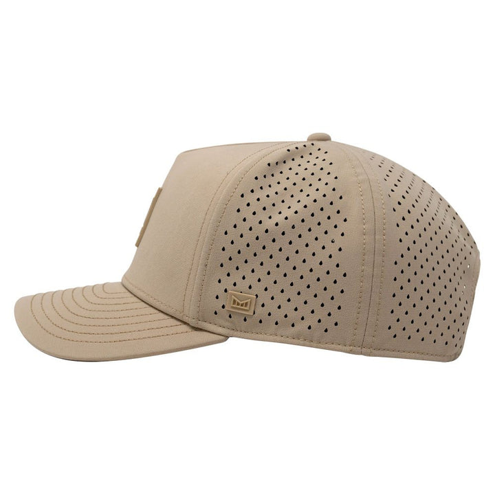 Melin Hydro Odyssey Stacked Golf Cap Khaki - SP24 Men