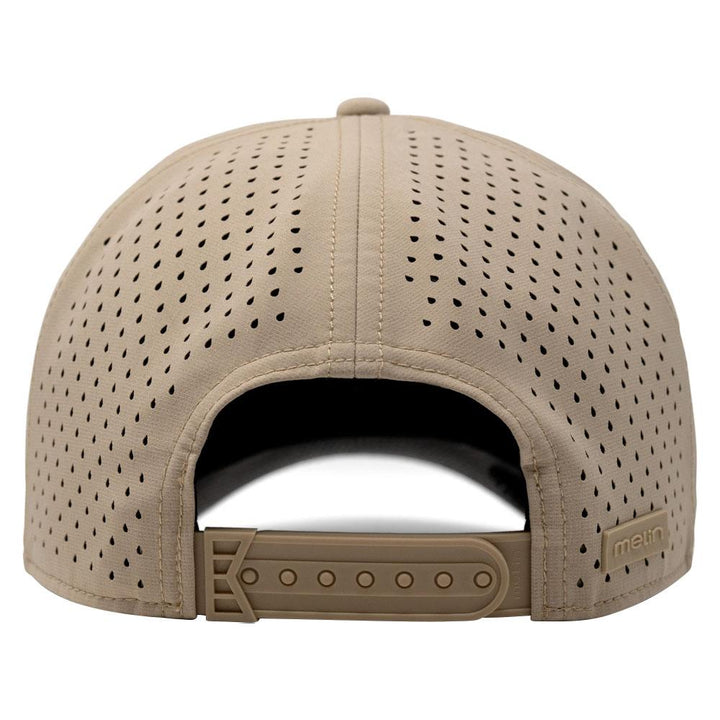 Melin Hydro Odyssey Stacked Golf Cap Khaki - SP24 Men