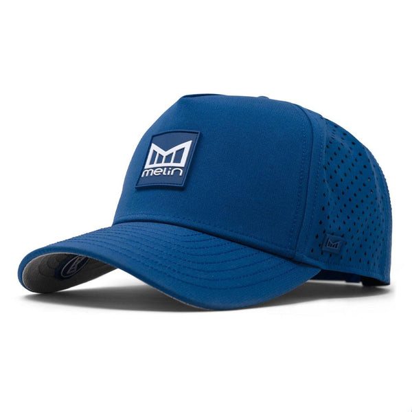 Melin Hydro Odyssey Stacked Golf Cap Royal Blue - SU24 Men