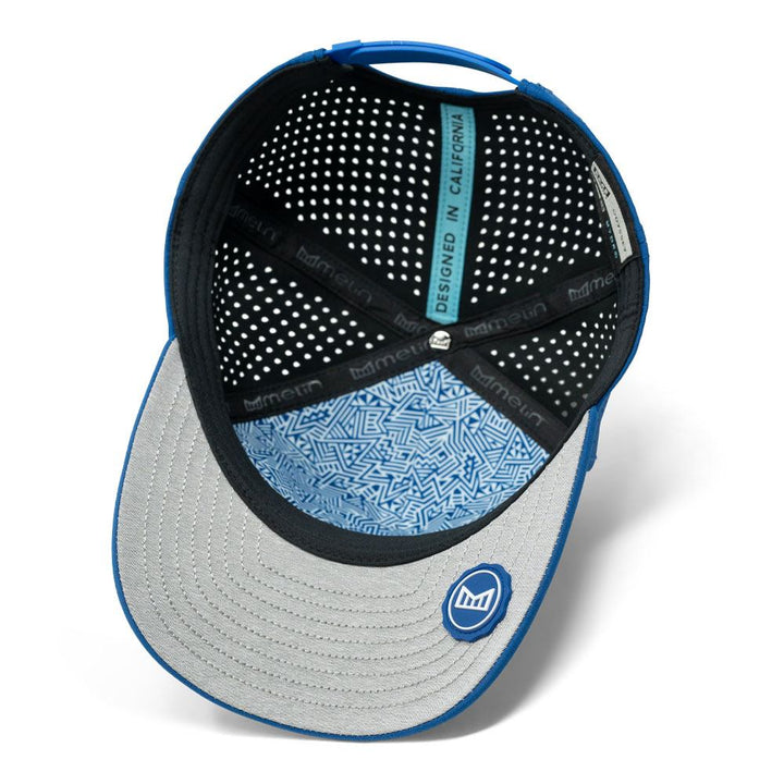 Melin Hydro Odyssey Stacked Golf Cap Royal Blue - SU24 Men