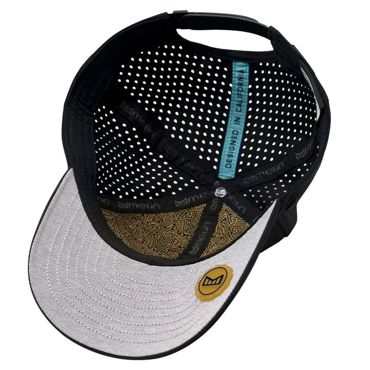 Melin A-Game Icon Hydro Golf Cap Black/Gum - 24 Men