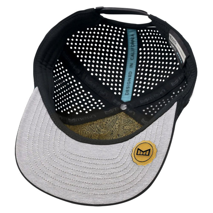 Melin Hydro Trenches Icon Golf Cap Black/Gum - SP25 Men