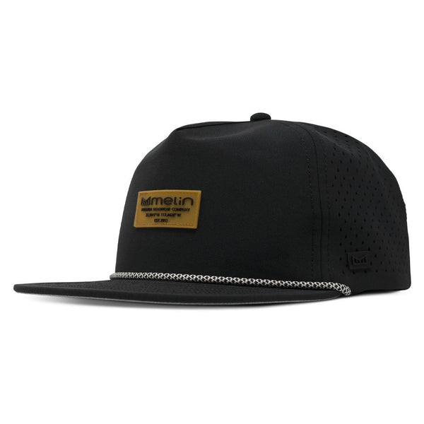 Melin Hydro Coronado Brick Golf Cap Black/Gum - SP25 Men