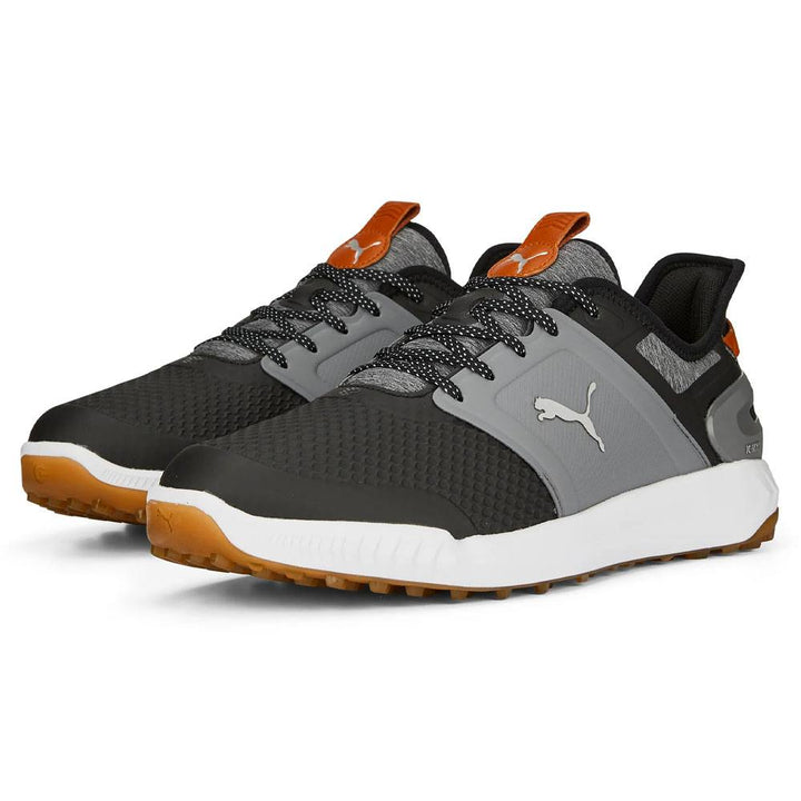 PUMA Ignite Elevate Spikeless Golf Shoes Black/Quiet Shade/Gum - 24 Men