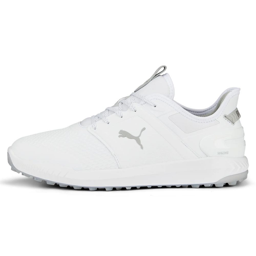 PUMA Ignite Elevate SS Spikeless Golf Shoes White/Silver - SS24 Men