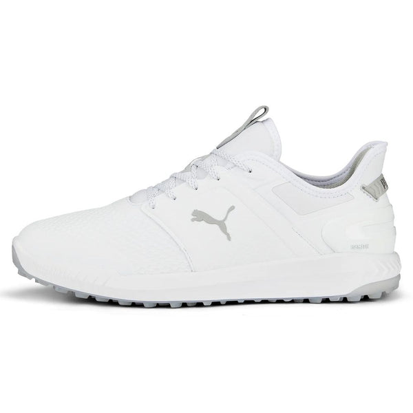 PUMA Ignite Elevate SS Spikeless Golf Shoes White/Silver - SS24 Men