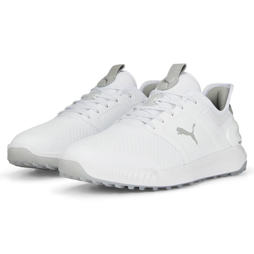 PUMA Ignite Elevate SS Spikeless Golf Shoes White/Silver - SS24 Men