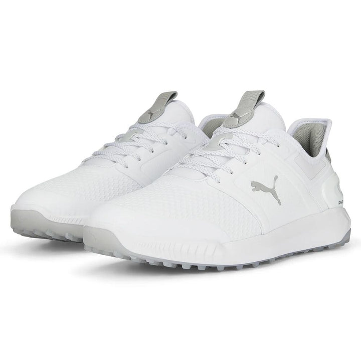 PUMA Ignite Elevate SS Spikeless Golf Shoes White/Silver - SS24 Men