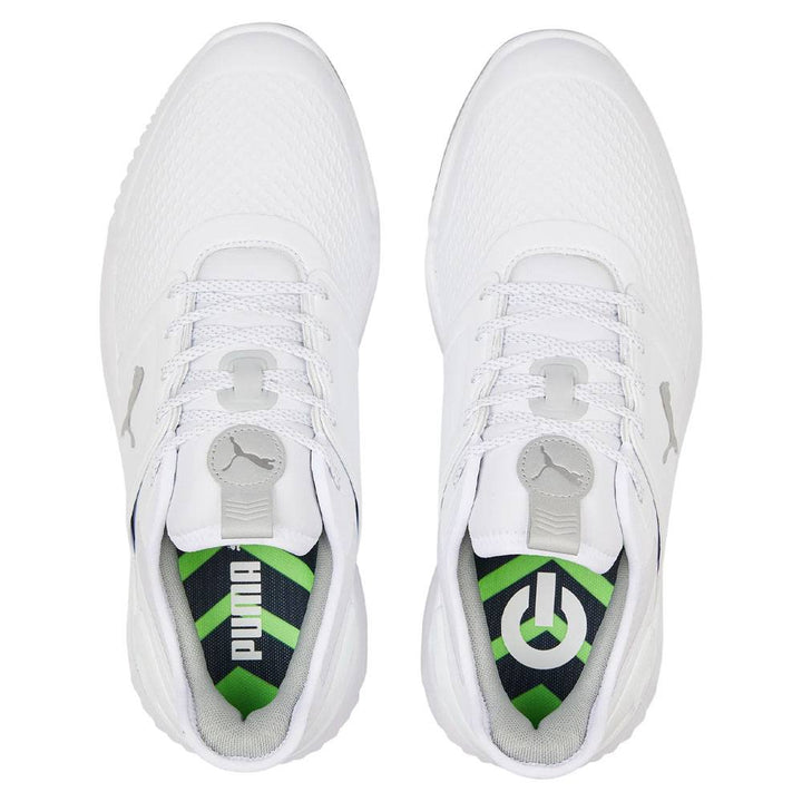 PUMA Ignite Elevate SS Spikeless Golf Shoes White/Silver - SS24 Men