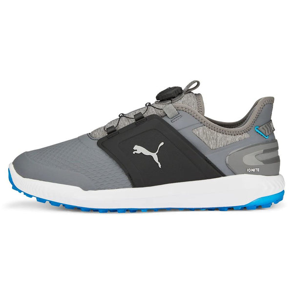 PUMA Ignite Elevate Disc Spikeless Golf Shoes Quiet Shade/Silver - 24 Men
