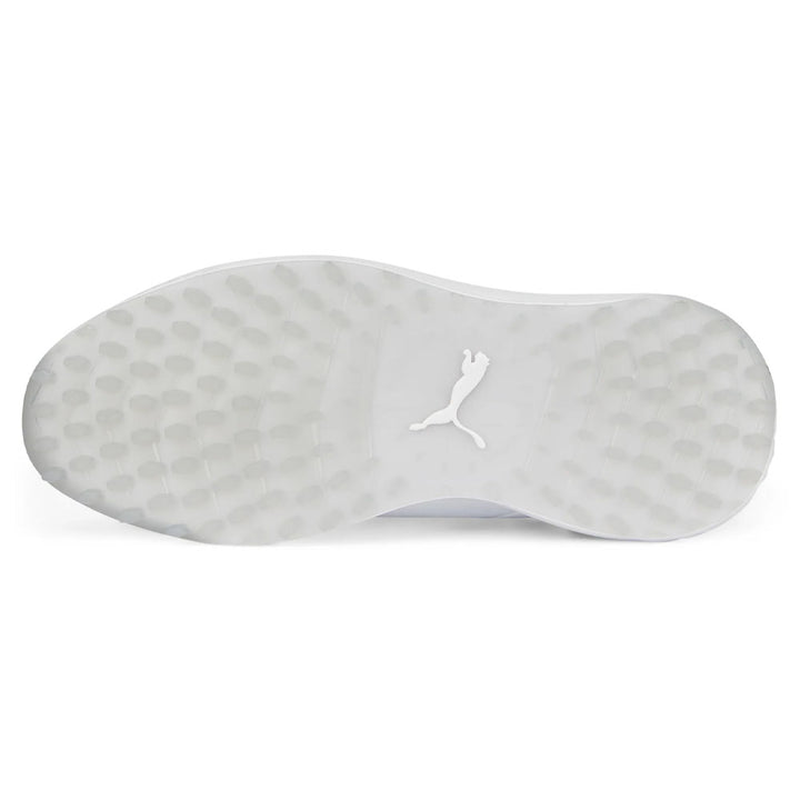 PUMA Ignite Elevate Disc Spikeless Golf Shoes White/Silver - 24 Men