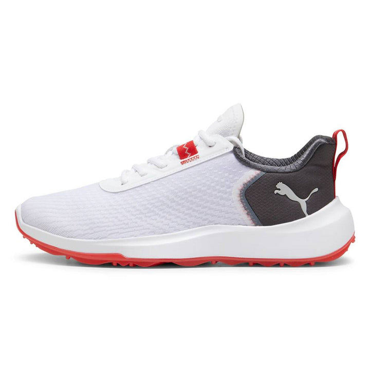 PUMA Fusion Crush Sport Spikeless Golf Shoes White/Dark Coal - 24 Men