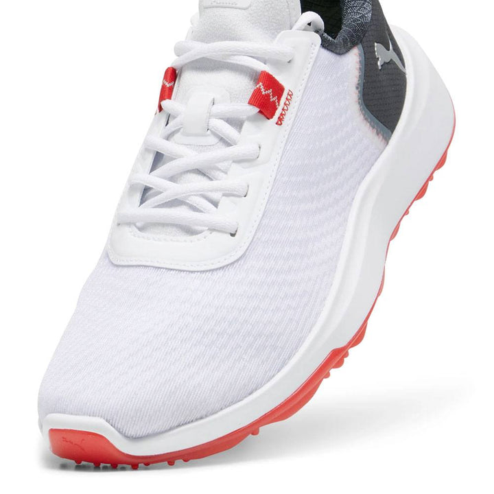 PUMA Fusion Crush Sport Spikeless Golf Shoes White/Dark Coal - 24 Men