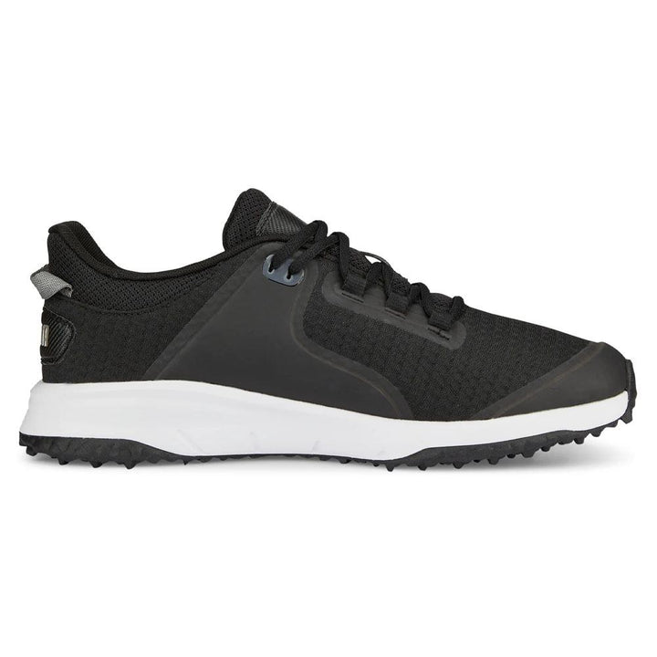 PUMA Fusion Grip Spikeless Golf Shoes Black/Silver/Quiet Shade - 24 Men