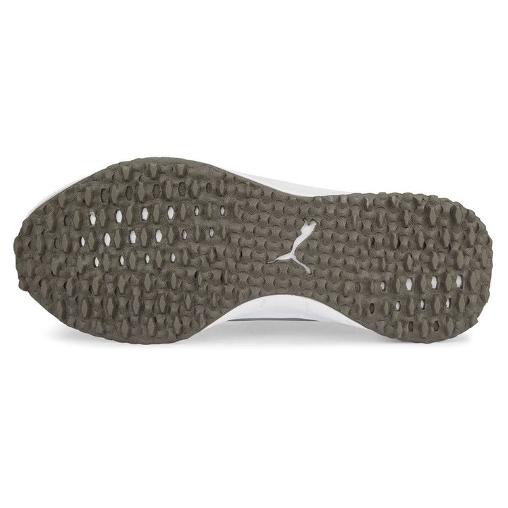 PUMA Fusion Grip Spikeless Golf Shoes Flat Light Gray/Silver/Quiet Shade - 24 Men