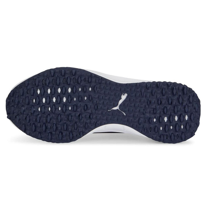 PUMA Fusion Grip Spikeless Golf Shoes White/Silver/Navy - 24 Men