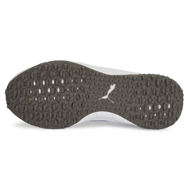 PUMA Fusion Grip Spikeless Golf Shoes Flat Light Gray/Silver/Team Royal - 24 Men