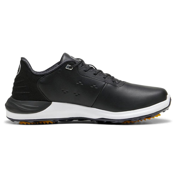 PUMA Phantomcat Nitro Golf Shoes Black/Silver/Yellow Sizzle - 24 Men