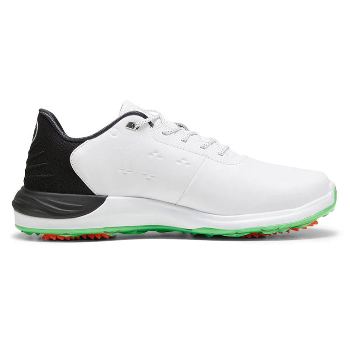 PUMA Phantomcat Nitro Golf Shoes White/Black/Fluro Green - 24 Men
