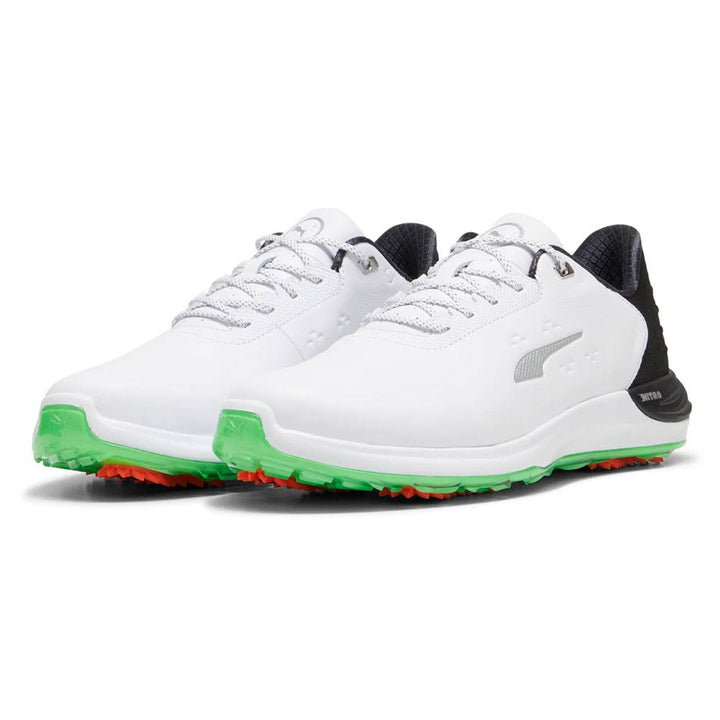 PUMA Phantomcat Nitro Golf Shoes White/Black/Fluro Green - 24 Men