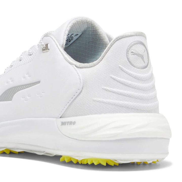 PUMA Phantomcat Nitro Golf Shoes White/Silver/Feather Gray - 24 Men