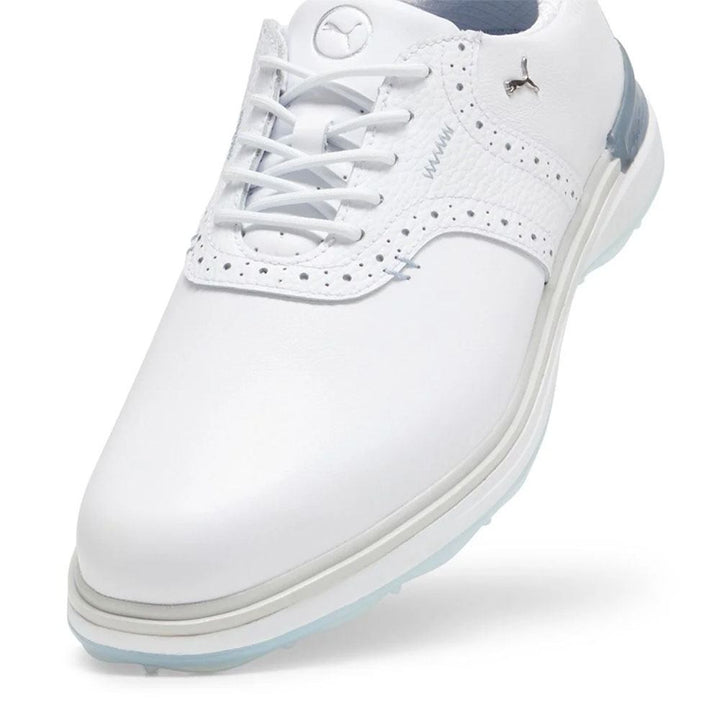 PUMA Avant Spikeless Golf Shoes White/Ash Gray/Icy Blue - 24 Men