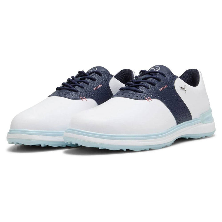 PUMA Avant Spikeless Golf Shoes White/Deep Navy - 24 Men