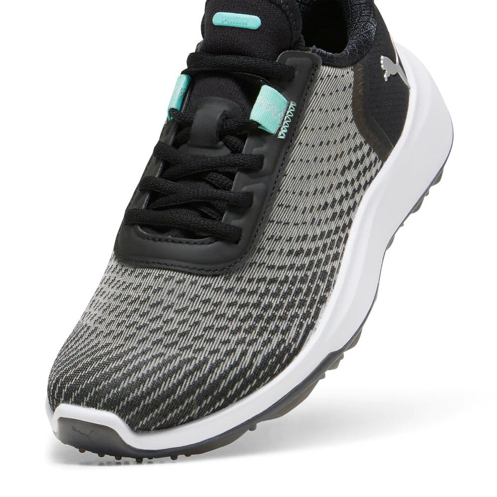PUMA Fusion Crush Sport Spikeless Golf Shoes Black/Mint - 24 Women