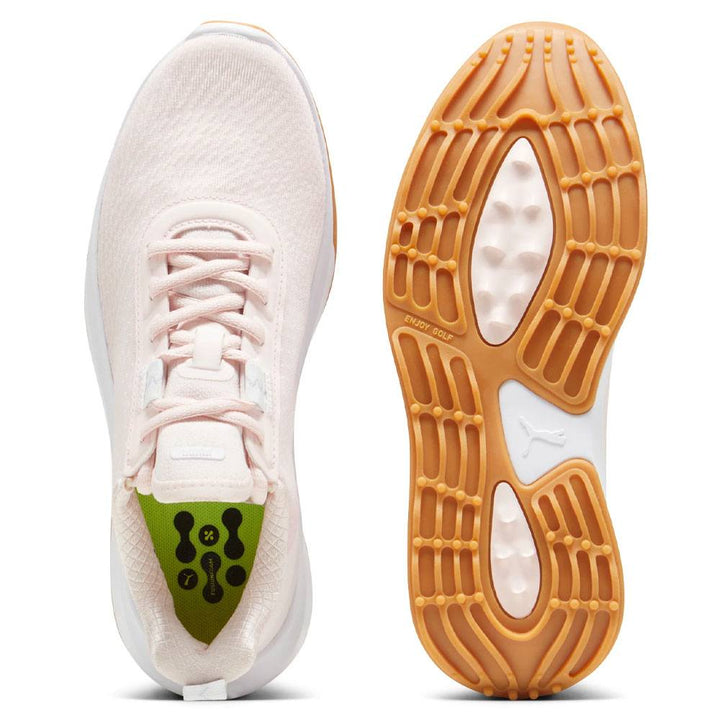 PUMA Fusion Crush Sport Spikeless Golf Shoes Frosty Pink/Gum - 24 Women
