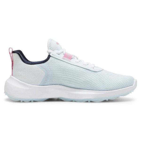 PUMA Fusion Crush Sport Spikeless Golf Shoes Icy Blue/Pink Icing - 24 Women