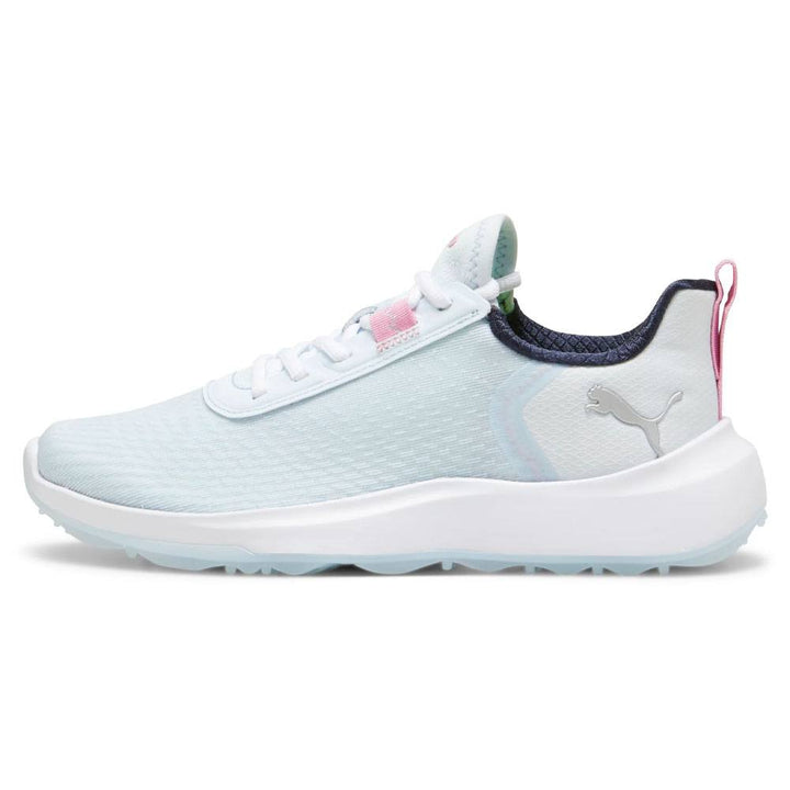 PUMA Fusion Crush Sport Spikeless Golf Shoes Icy Blue/Pink Icing - 24 Women