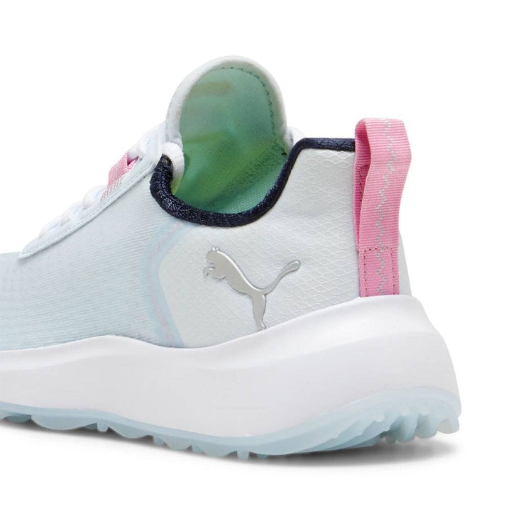 PUMA Fusion Crush Sport Spikeless Golf Shoes Icy Blue/Pink Icing - 24 Women