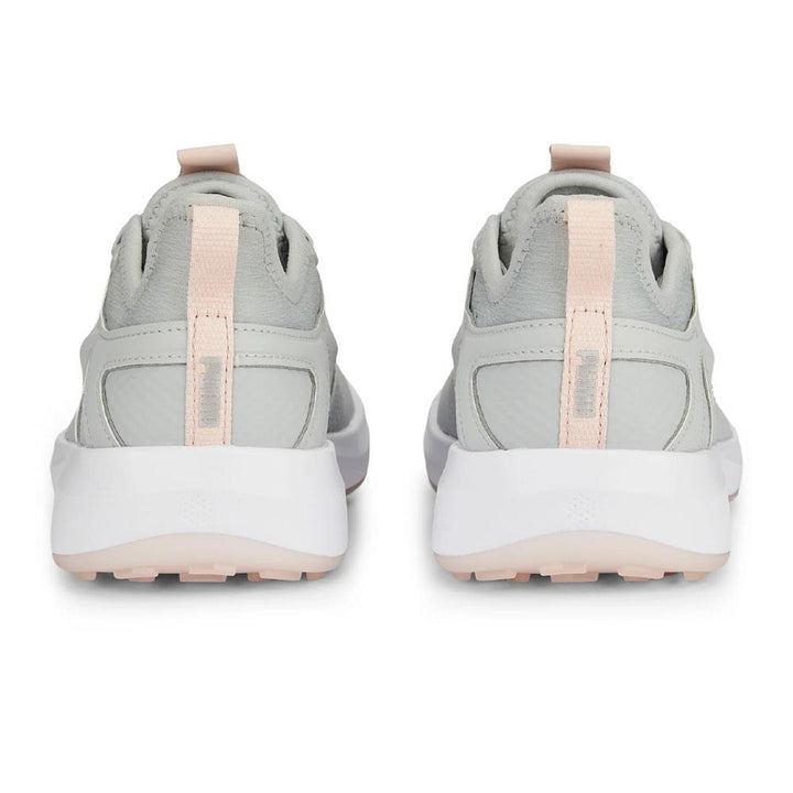 PUMA Ignite Malibu Spikeless Golf Shoes High Rise/Silver/Rose Dust - 24 Women