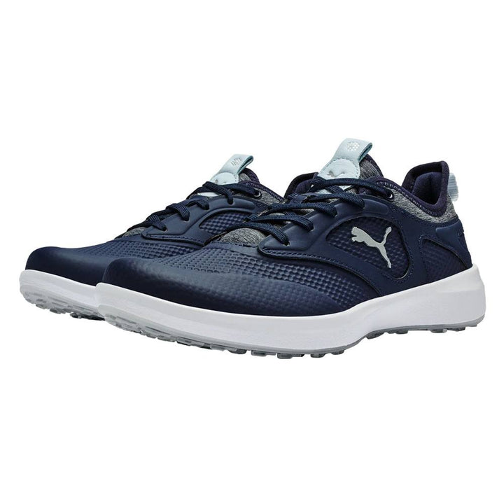 PUMA Ignite Malibu Spikeless Golf Shoes Navy/Icy Blue/White - 24 Women