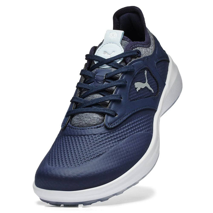 PUMA Ignite Malibu Spikeless Golf Shoes Navy/Icy Blue/White - 24 Women
