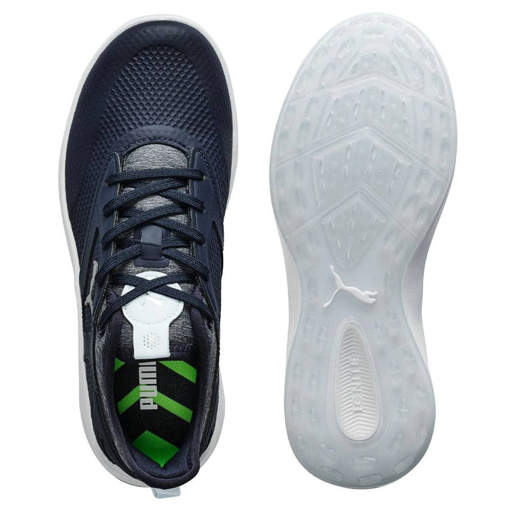 PUMA Ignite Malibu Spikeless Golf Shoes Navy/Icy Blue/White - 24 Women