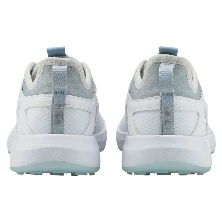 PUMA Ignite Malibu Spikeless Golf Shoes White/Silver/Lucite - 24 Women