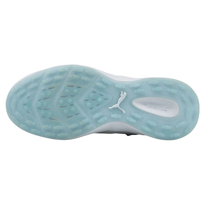 PUMA Ignite Malibu Spikeless Golf Shoes White/Silver/Lucite - 24 Women