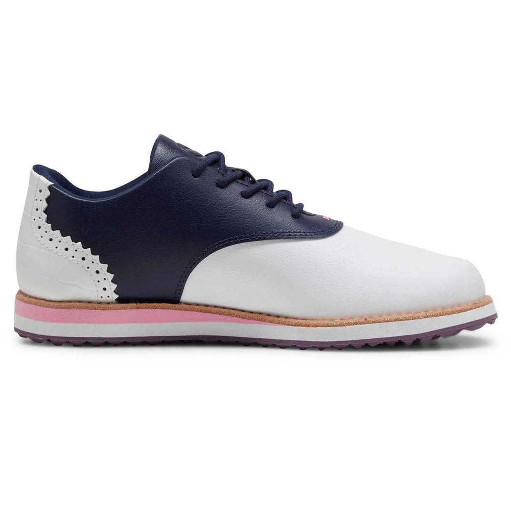 PUMA Avant Spikeless Golf Shoes White/Deep Navy - 24 Women