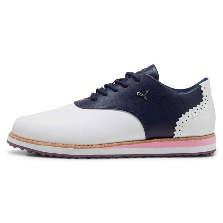 PUMA Avant Spikeless Golf Shoes White/Deep Navy - 24 Women