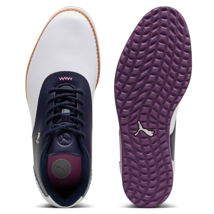PUMA Avant Spikeless Golf Shoes White/Deep Navy - 24 Women