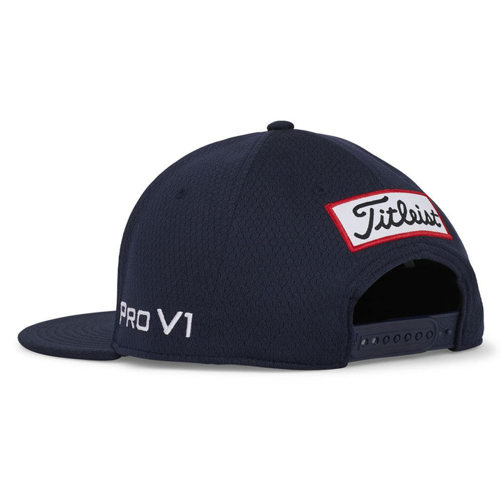 Titleist Tour Elite Flat Bill Golf Cap Navy/White - 24 Men