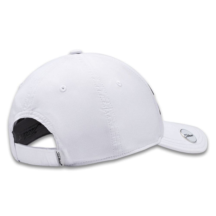 Titleist Players Performance Ball Marker Golf Cap White/Bllack - 24 Women