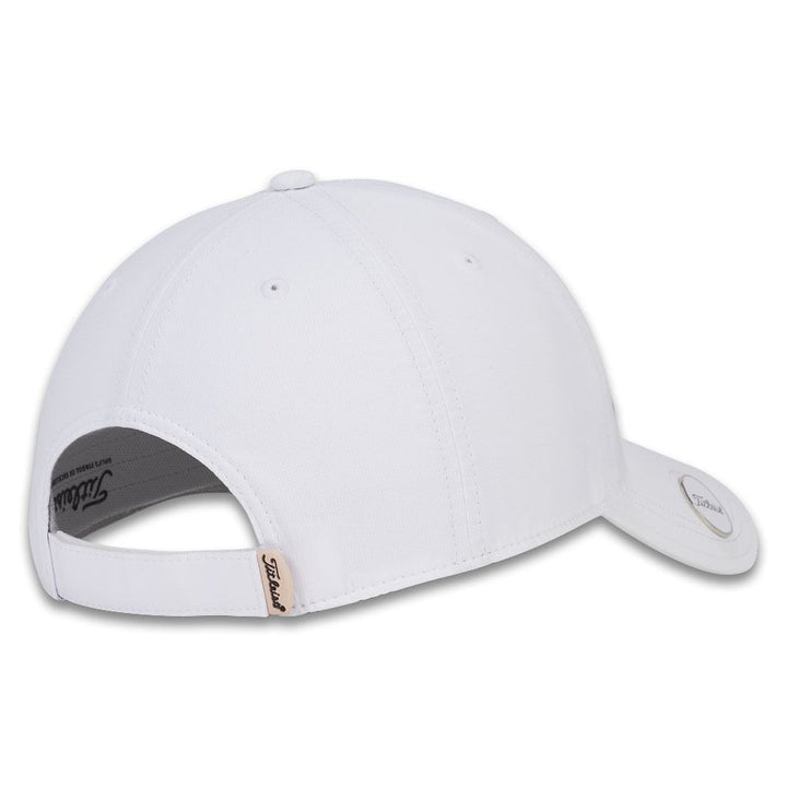 Titleist Players Performance Ball Marker Golf Cap White/Rose - 24 Women