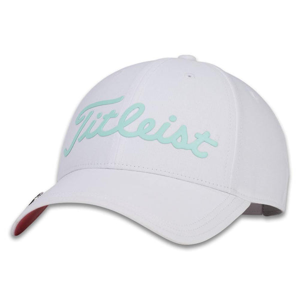 Titleist Players Performance Ball Marker Golf Cap White/Sea Glass - 24 Women